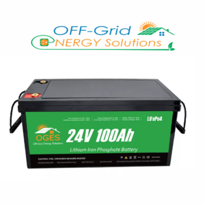 24V LiFePO4 100Ah - O1LFP24B