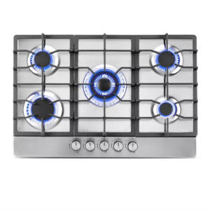30 inch 5 Burner Gas Cooktop - Stainless Steel