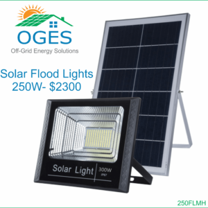 250W Solar Flood Light - 250FLMH